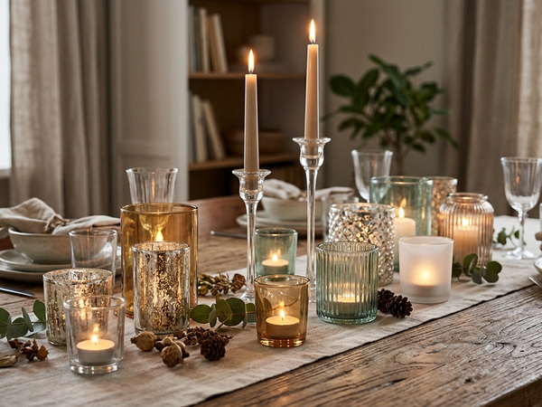 Glass Candle Holders for Home Decor: A Simple Guide by ArtOfGlass