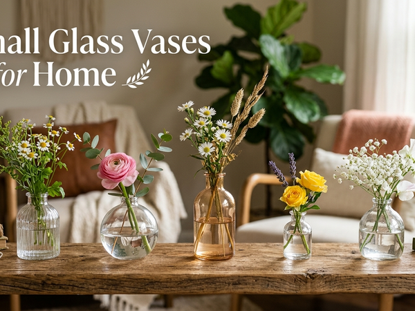 Small Glass Vases for Home: A Simple Guide by ArtOfGlass