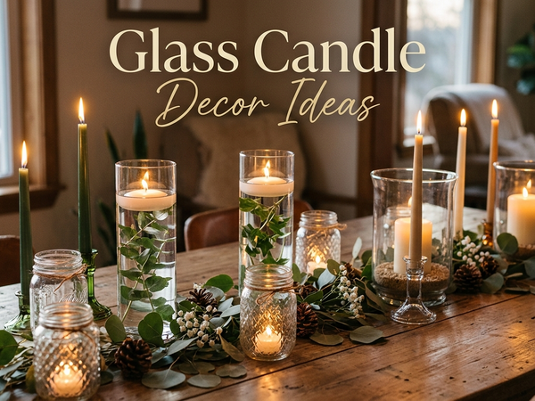 Glass Candle Decor Ideas: A Simple Guide by ArtOfGlass