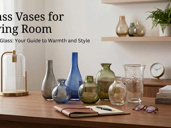 Glass Vases for Living Room: Easy Ideas to Make Your Home Look Beautiful