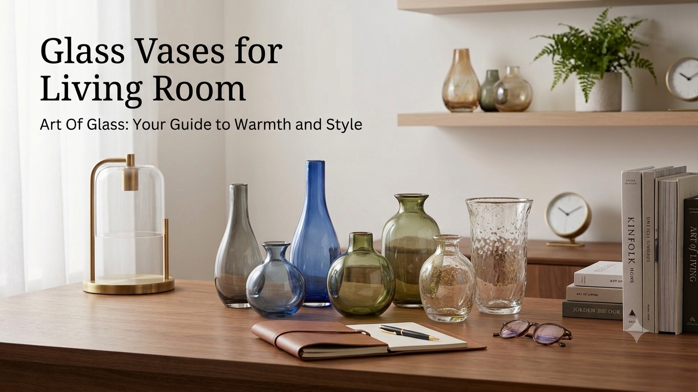 Glass Vases for Living Room: Easy Ideas to Make Your Home Look Beautiful