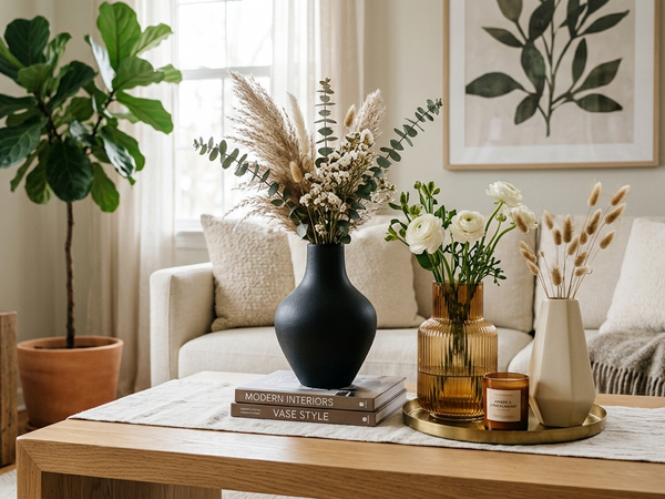 Modern Vase Ideas for Living Room: Simple Ways to Style Your Space