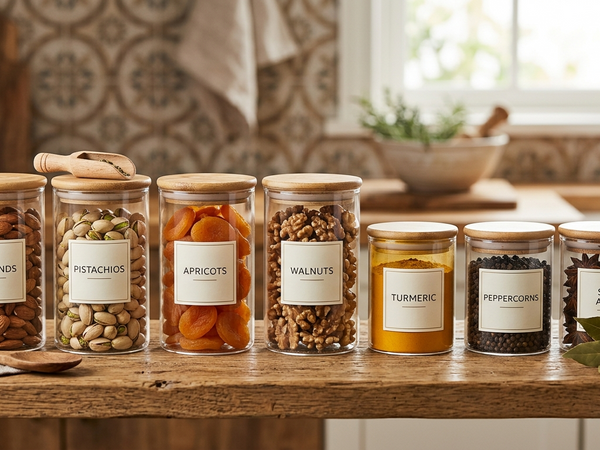 Glass Jars for Dry Fruits and Spices: A Small Change That Actually Makes a Difference