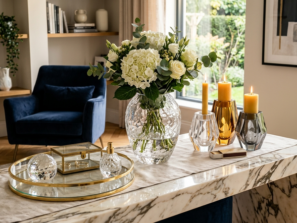 Luxury Glass Home Decor: The Easy Guide to Making Your Home Look Rich and Beautiful