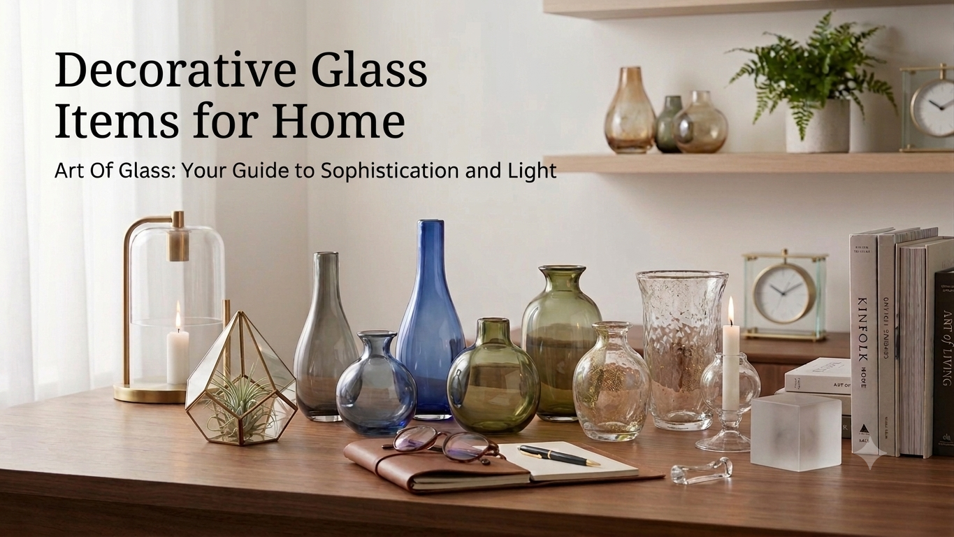 Decorative Glass Items for Home: Easy Ideas to Make Your Home Look Beautiful