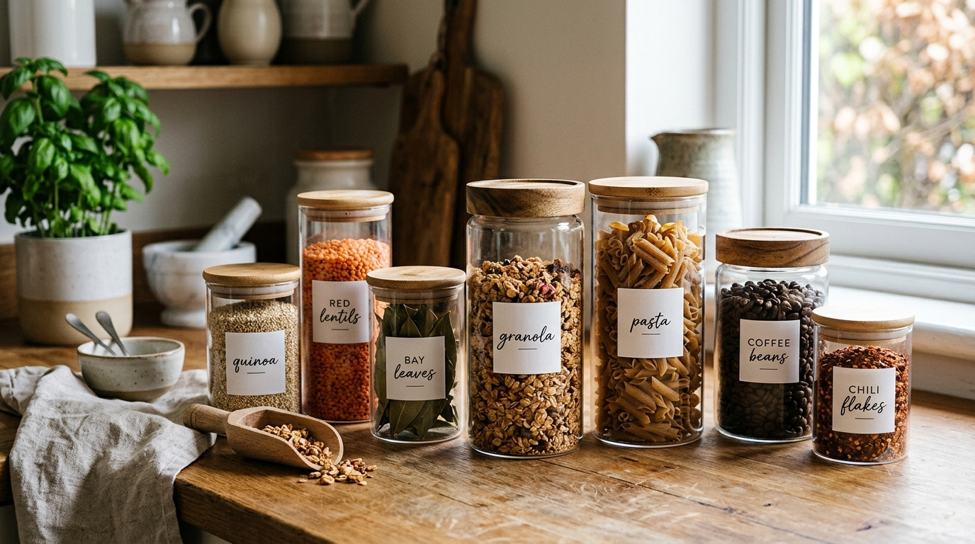Glass Jars with Lids for Kitchen: Why This Simple Swap Actually Works