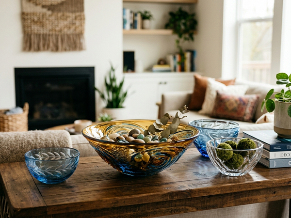 Decorative Glass Bowls for Home: Simple Ways to Style Your Space