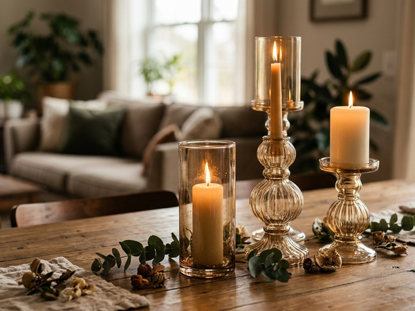 Glass Candle Stands for Home: A Simple Guide by ArtOfGlass