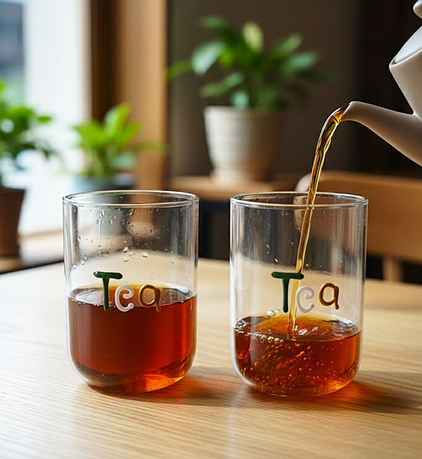 Minimalist Double-Wall Tea Glass Set