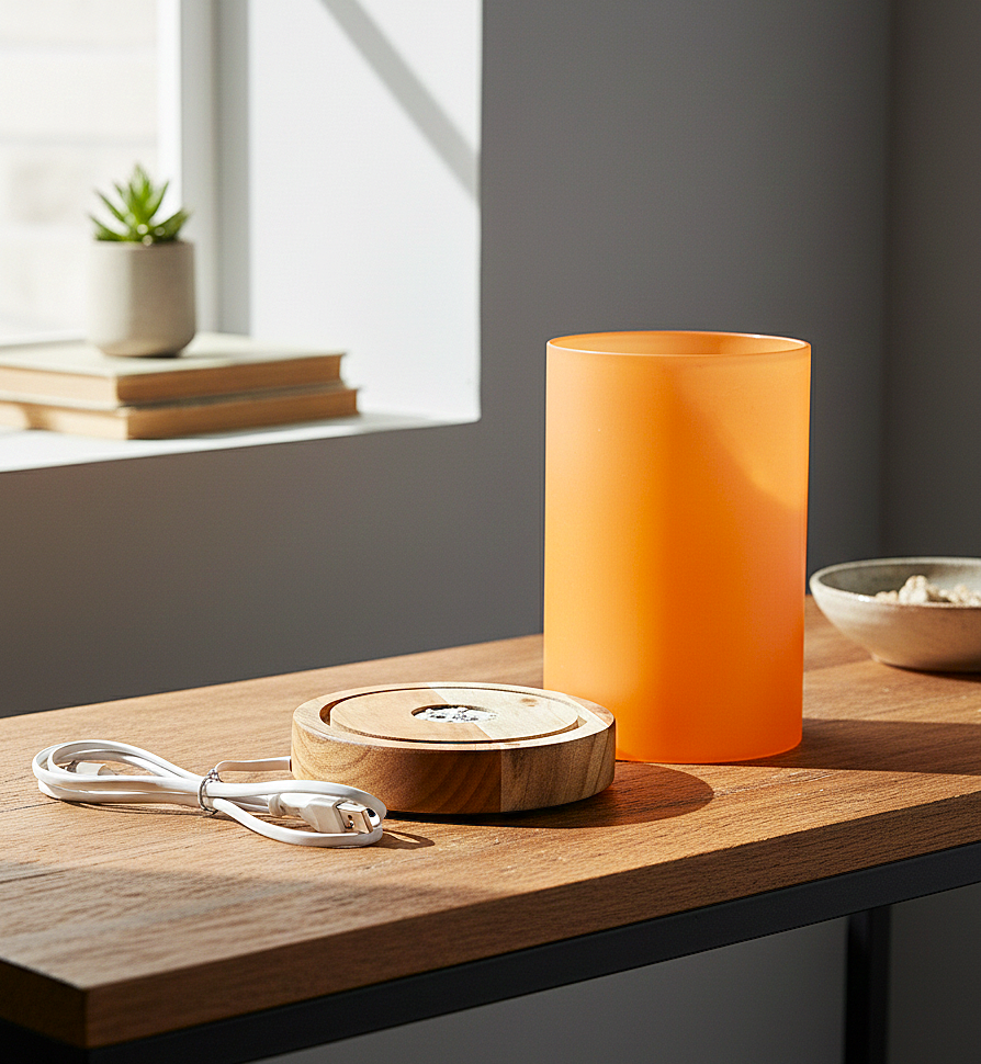 Modern Green Ambient Table Lamp (Green)