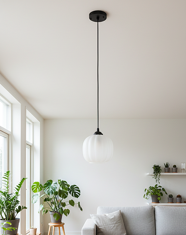 Luna Mist Opal Pendant Light