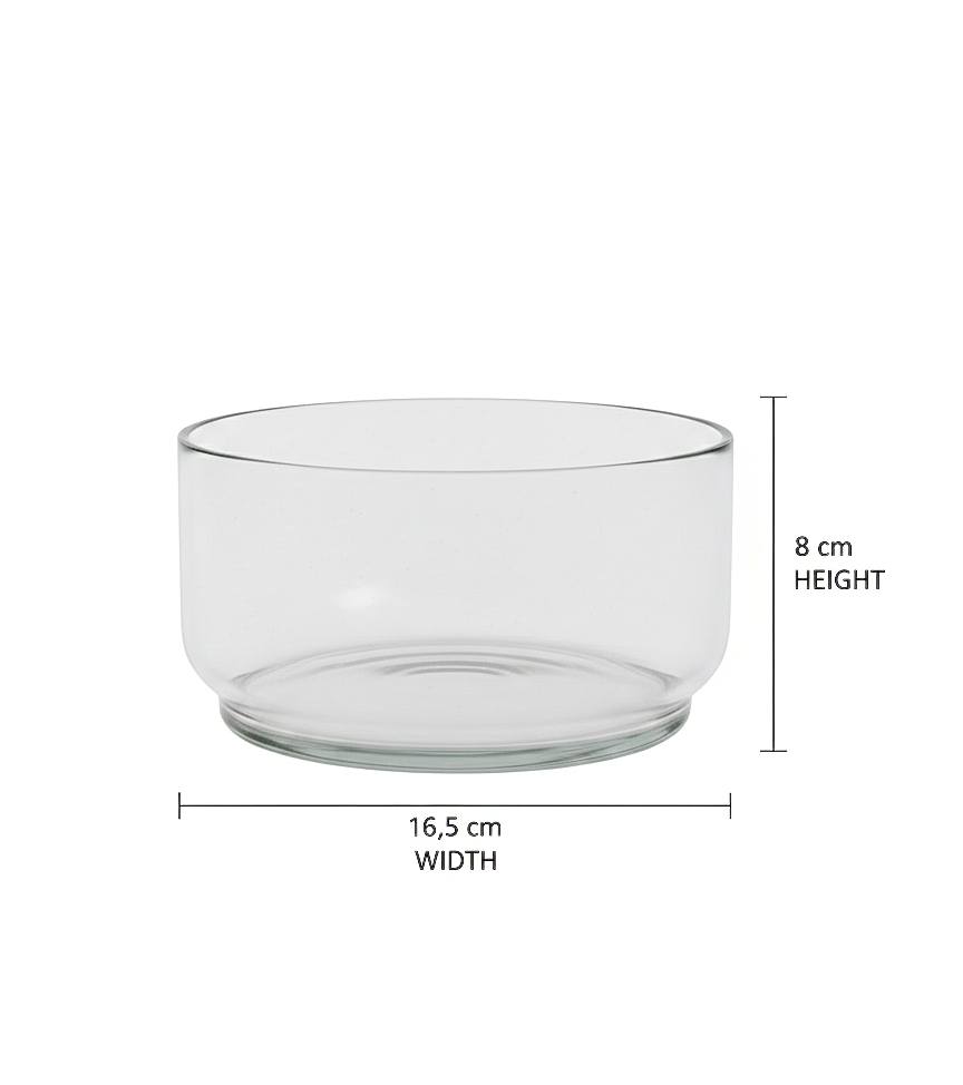 Clear Glass Serving Bowl – Everyday & Entertaining Essential