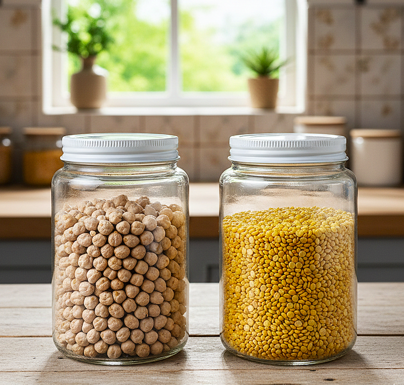 ClearStore Everyday Glass Jars (Set of 2)