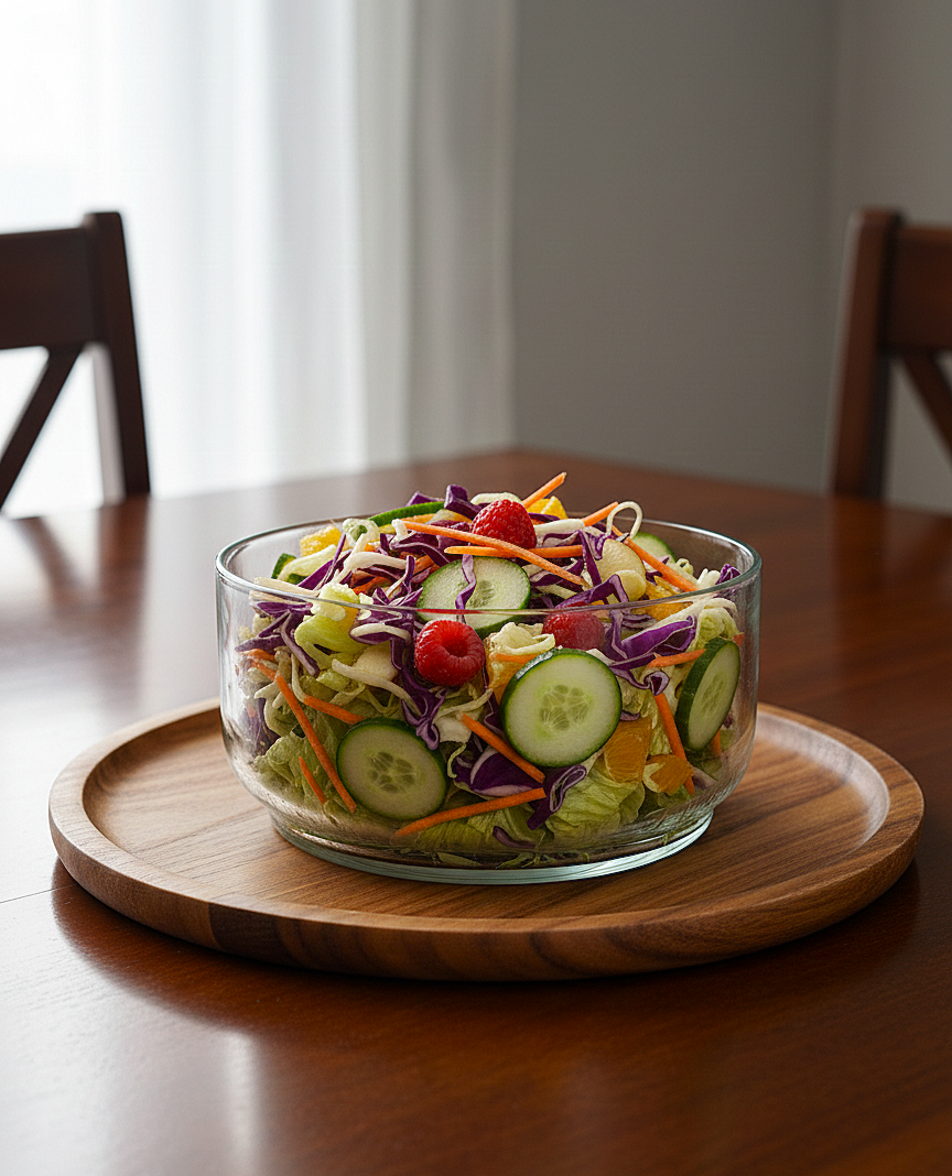 Clear Glass Serving Bowl – Everyday & Entertaining Essential