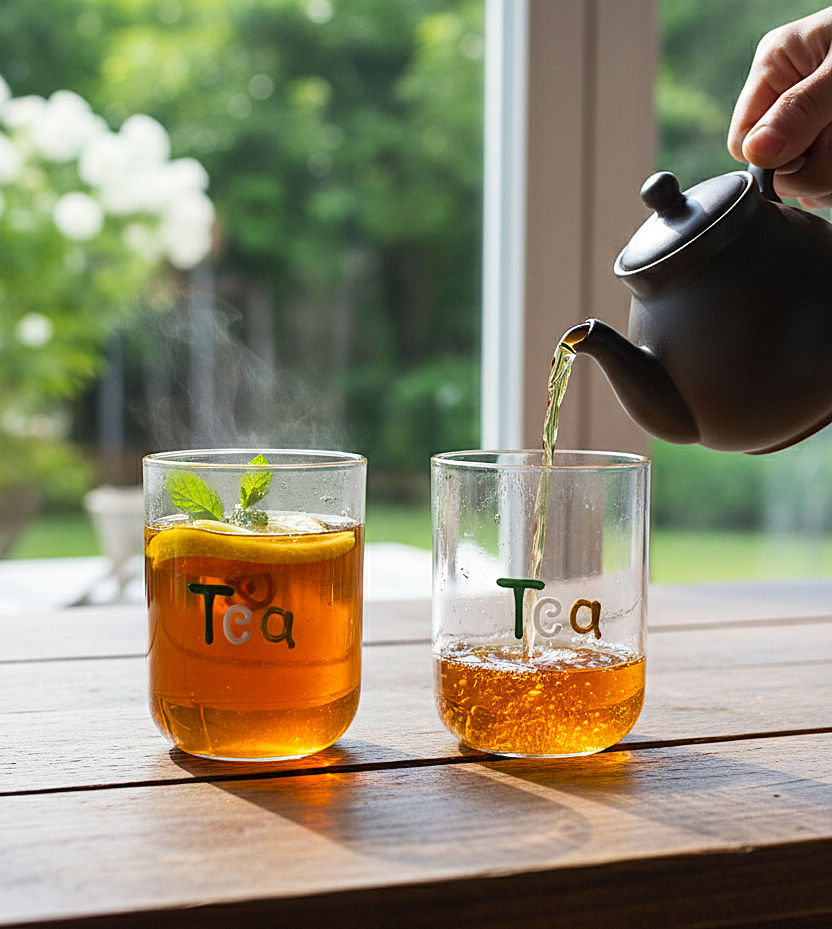 Minimalist Double-Wall Tea Glass Set