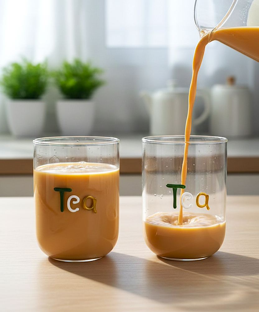 Minimalist Double-Wall Tea Glass Set