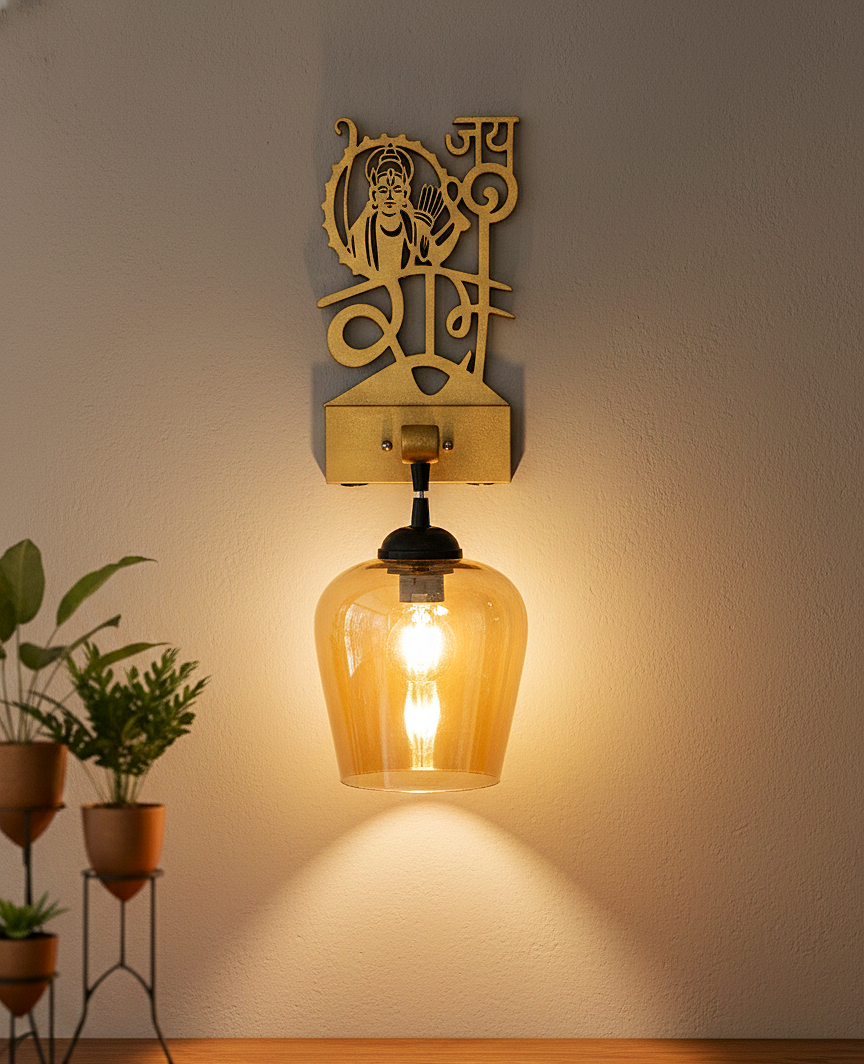 Jai Shree Ram Decorative Wall Light