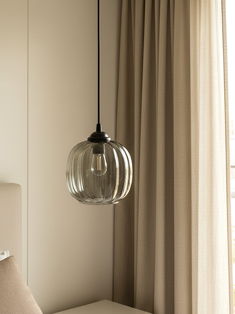 Aurora Glow Glass Pendant Light