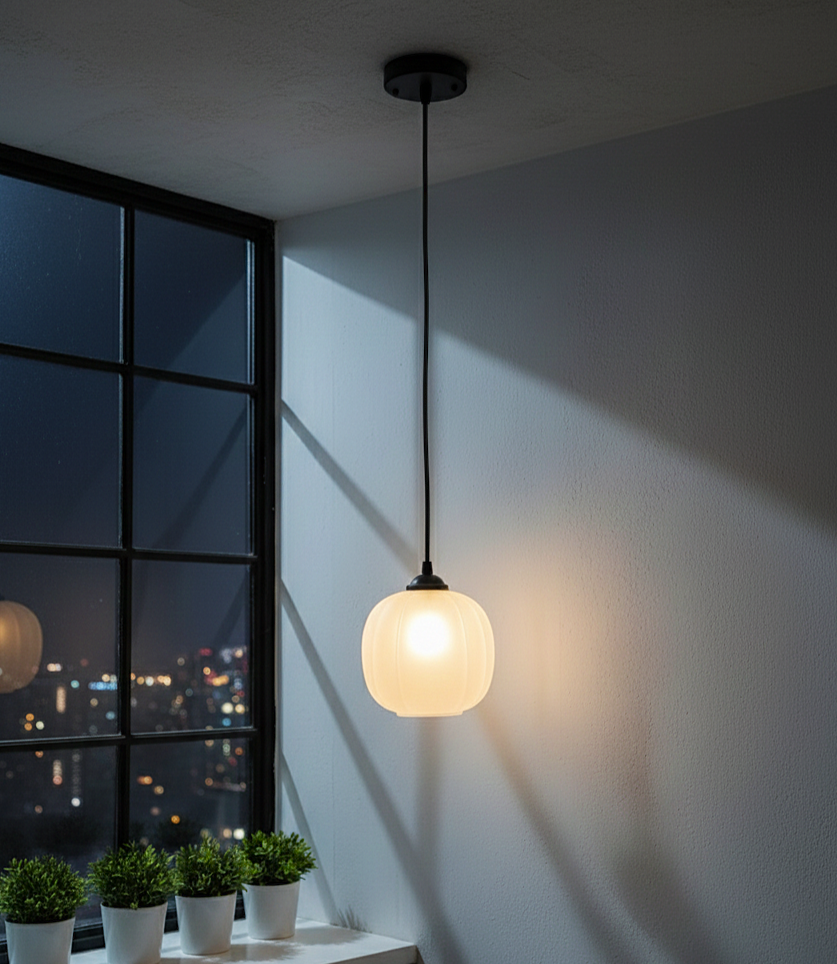 Luna Mist Opal Pendant Light