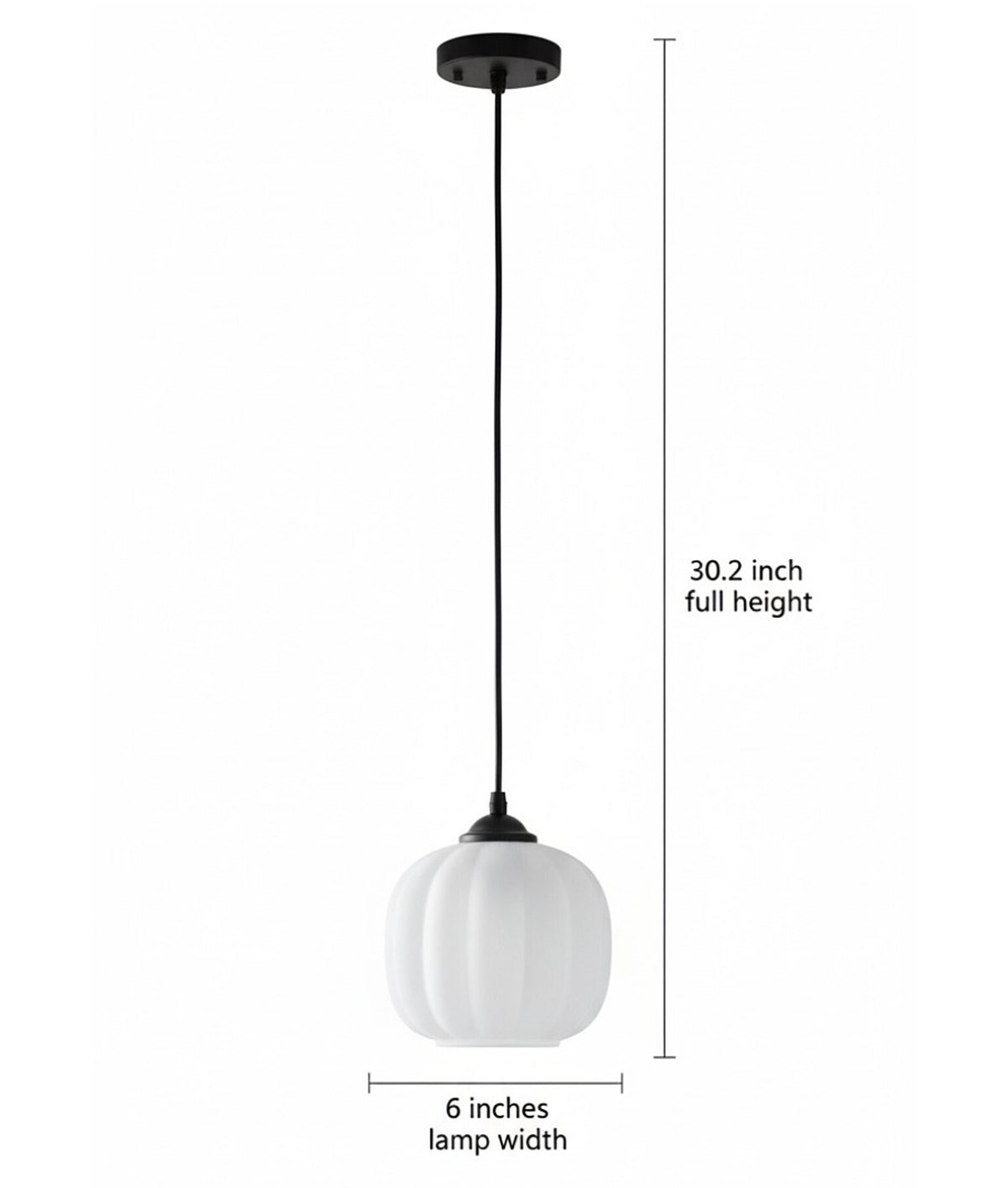 Luna Mist Opal Pendant Light