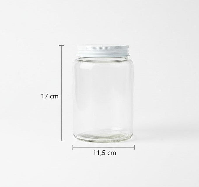 ClearStore Everyday Glass Jars (Set of 2)